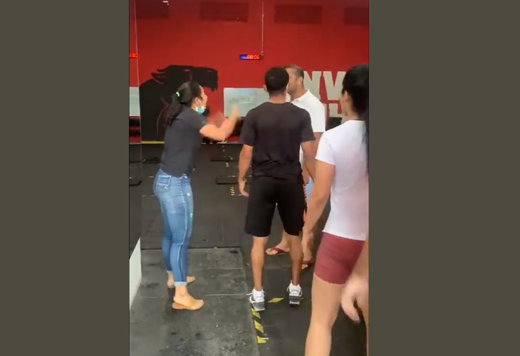 Odontólogo monteriano metió su carro a un gimnasio en caso de intolerancia