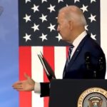 Extraño momento de Joe Biden, tras un discurso en Carolina del Norte