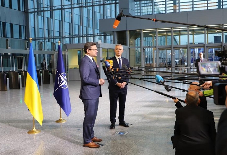 Ucrania pedirá más armas este 7 de abril ante la OTAN