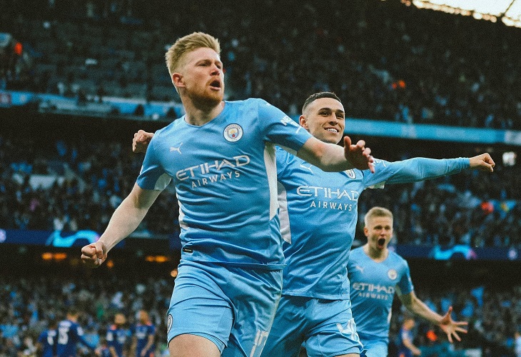 Manchester City consigue una ventaja mínima sobre el Real Madrid