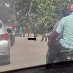 El policía Fabián Fuentes falleció esquivando un hueco, en una carretera de Lorica