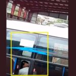 Yumbo: pareja grabada en uno de los buses el 20 de abril