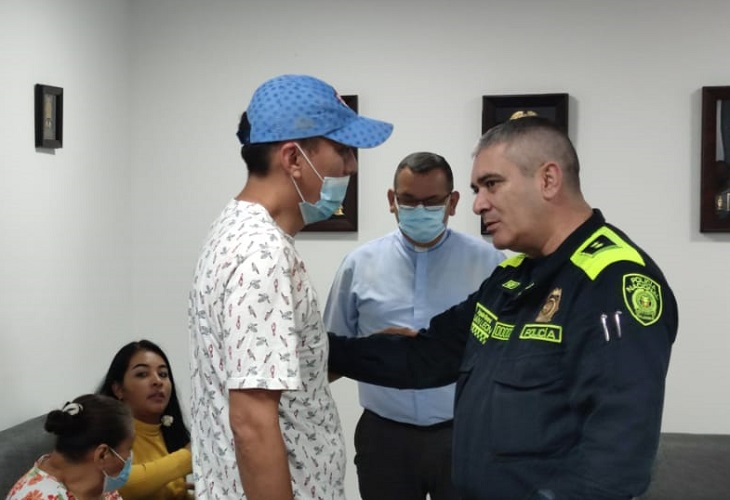 El patrullero Eleazar Vargas recuperó la libertad tras 13 días secuestrado
