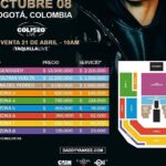 Precios boletas de Daddy Yankee en Bogotá el 8 de octubre