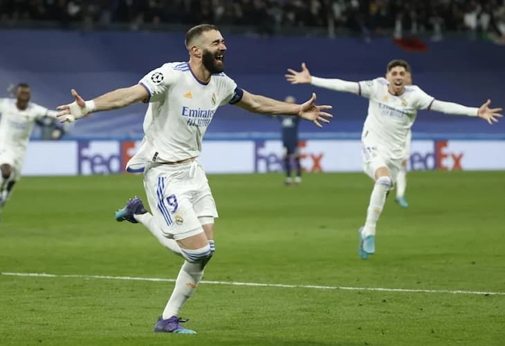 55 partidos, 39 triunfos y 118 goles del Real Madrid hasta París