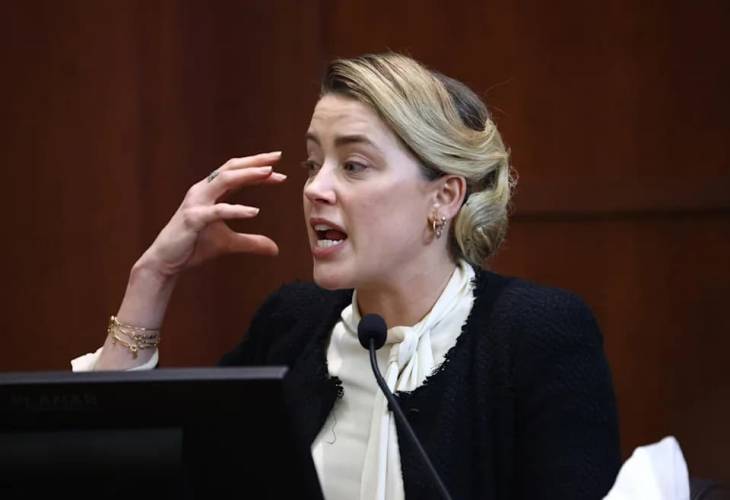 Amber Heard no plagió el guion de una película en el juicio con Depp