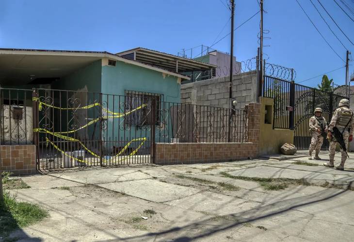 Casa en barrio de Tijuana fue pantalla para un narcotúnel México-EEUU