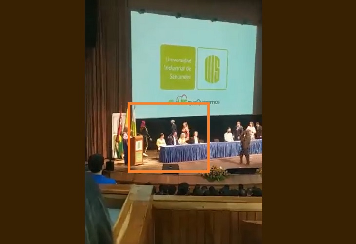 Encapuchados intentaron raptar a Hernán Porras, rector de la UIS, en Bucaramanga