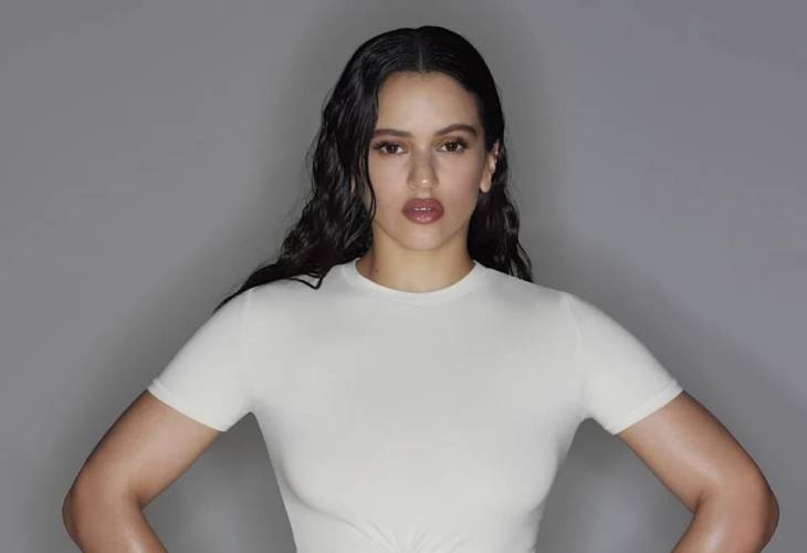 Kim Kardashian ficha a Rosalía para su nueva colección de ropa interior