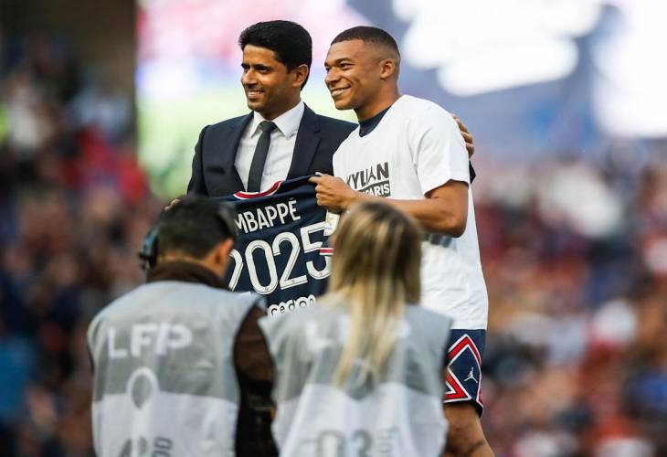 Mbappé, la estrella de una nueva galaxia