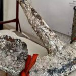 Pescadores hallan una ancla antigua en costas del estado mexicano de Yucatán
