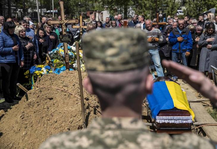 Tres meses de guerra en Ucrania: 3.000 soldados y casi 4.000 civiles muertos
