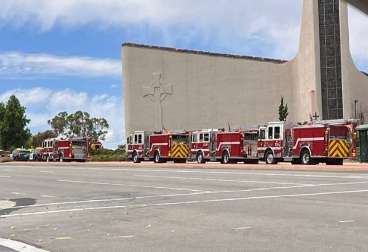 Un muerto y cinco heridos en un tiroteo en una iglesia cerca de Los Ángeles