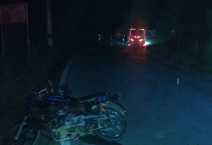 Motociclista muerto en vía Marinilla-El Peñol, el 22 de mayo