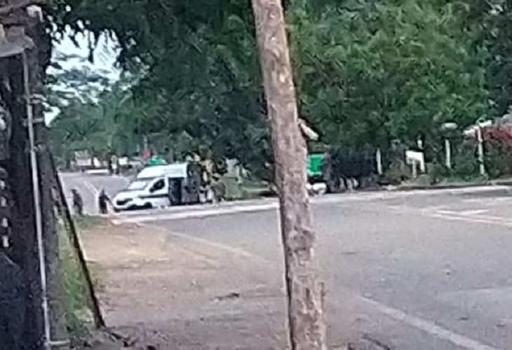 Reportan explosión cerca a base militar de Planeta Rica, la noche del domingo