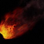 Una brillante bola de fuego fue captada en el cielo de Estados Unidos