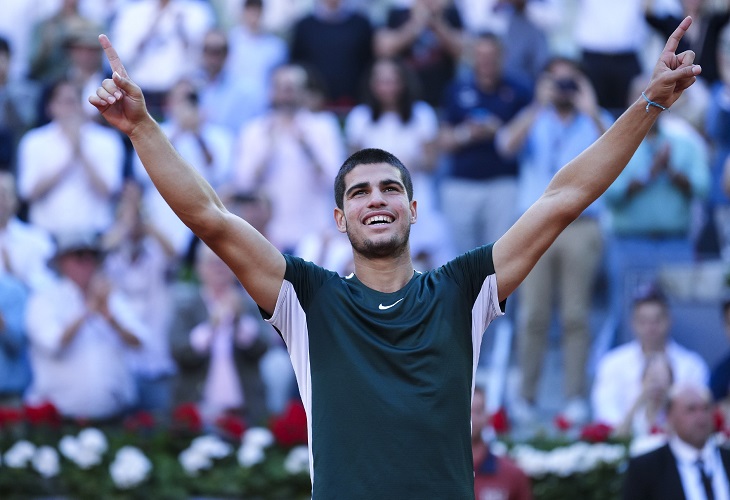 Alcaraz derrota a Zverev y se corona campeón del Mutua Madrid Open