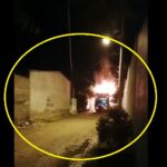 Desconocidos queman camiones de basura en noche de zozobra en Montería