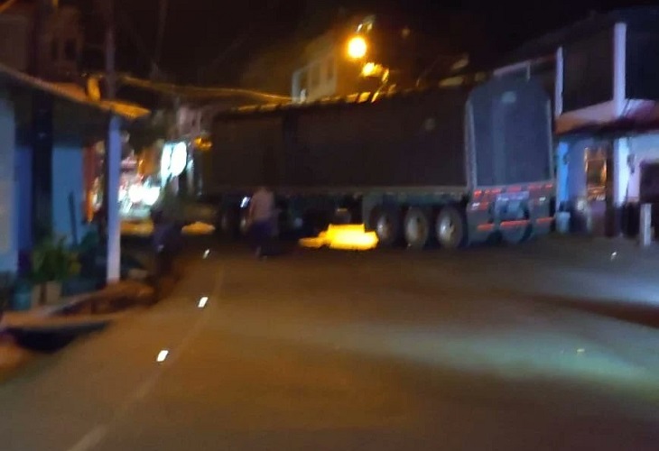 Vía Medellín- Costa atlántica es cerrada por presunto paro armado de 4 días