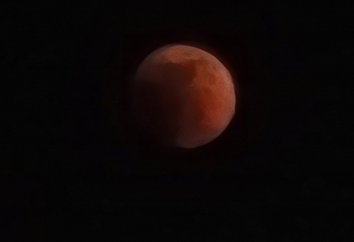 Eclipse de luna entre el 15 y el 16 de mayo de 2022