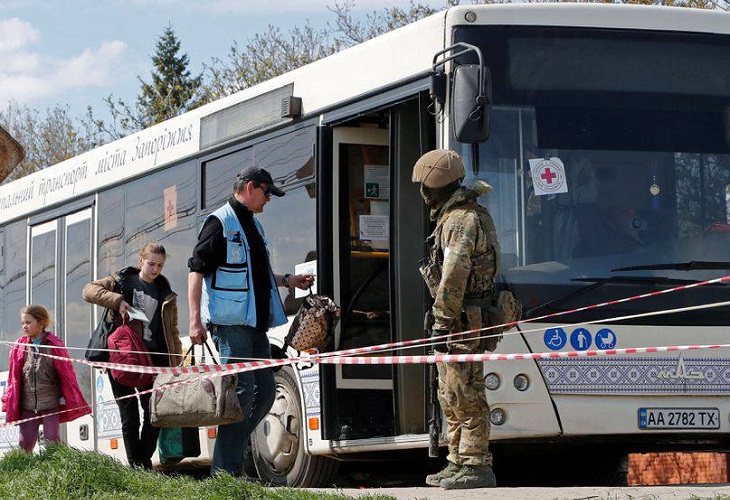 Mariupol: continúan evacuaciones de civiles este 2 de mayo