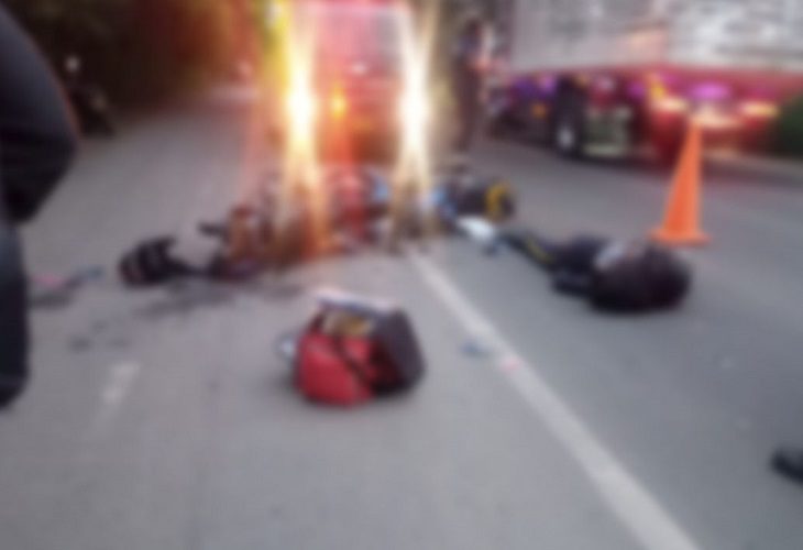 Guarda de seguridad murió en brutal accidente en la vía Rozo-Cerrito