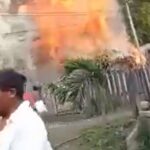 Incendio en zona rural de Los Córdobas, este 8 de mayo