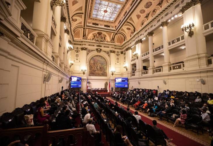 la constituyente chilena define las funciones de la Cámara que sustituirá al Senado