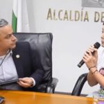 María Camila Villamizar lloró defendiendo a Quintero frente al alcalde (e) de Medellín