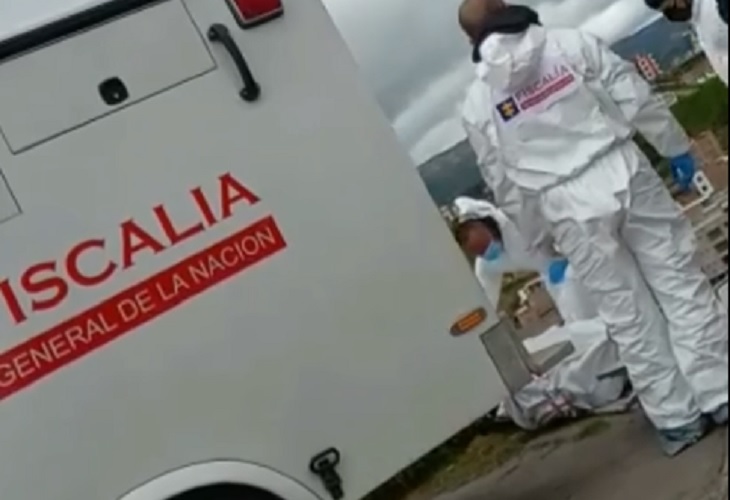 Encontraron el cadáver calcinado de una mujer, en Ipiales--policías capturados Ipiales