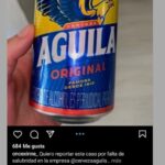 Cerveza Águila niega que un ratón fue hallado en una de sus latas