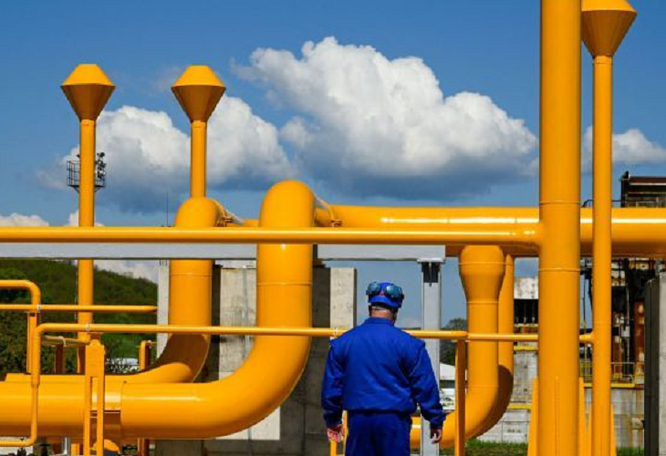 Ucrania detiene el flujo de gas hacia Europa desde una estación ocupada por Rusia