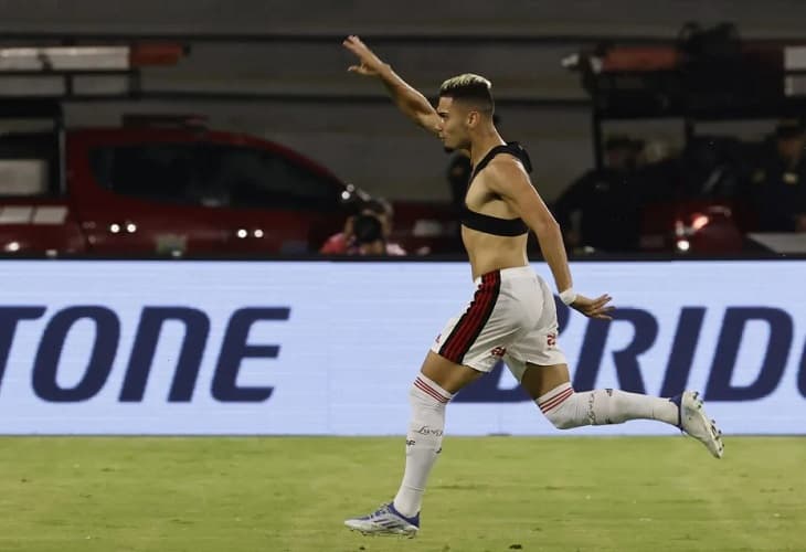 0-1. Un gol de Andreas Pereira da la victoria a Flamengo en casa de Tolima