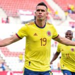 0-1. Un gol de Santos Borré da Colombia la victoria en Murcia