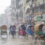 Al menos 46 muertos y millones de afectados por lluvias en la India y Bangladesh