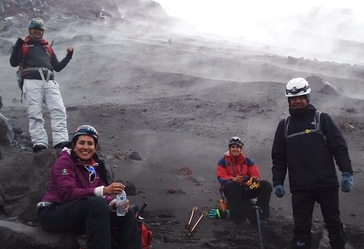 Gabriela Torres, la alpinista aficionada que murió en las orillas del Popocatépetl