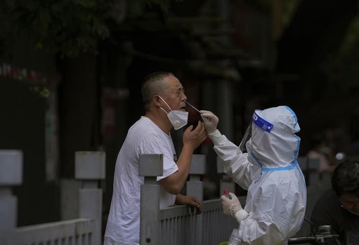 China registra 39 nuevos casos de covid, cinco por contagio local
