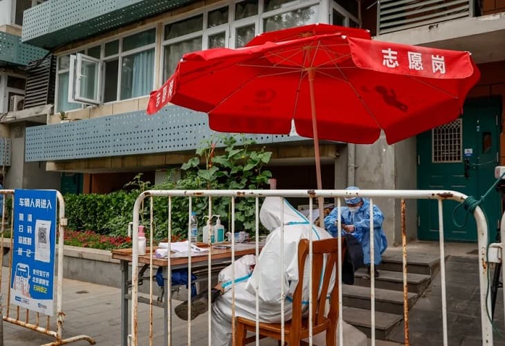 China registra 89 nuevos casos de covid, 69 por contagio local