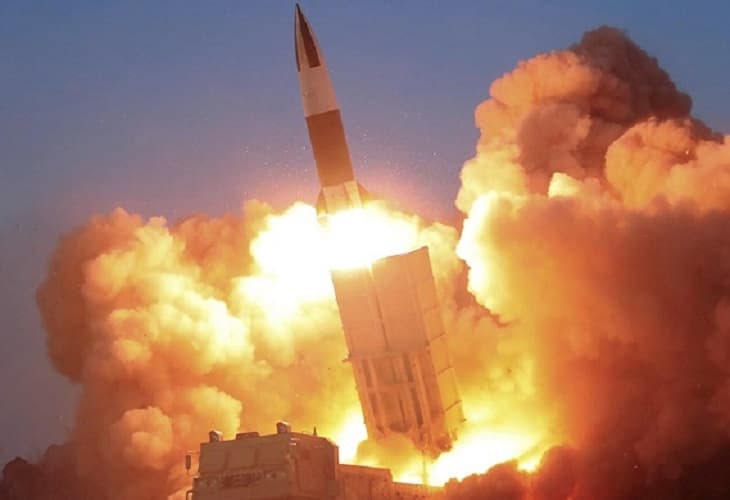 Corea del Norte lanza 8 misiles balísticos de corto alcance al mar de Japón