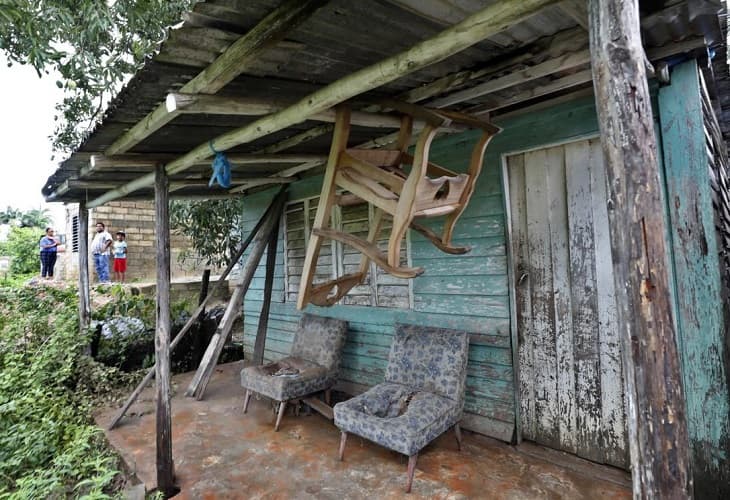 Cuba suma daños en 750 casas y 3.200 hectáreas de cultivo por fuertes lluvias