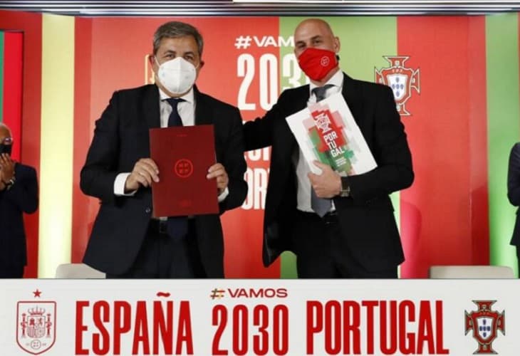 España y Portugal afianzan la candidatura ibérica al Mundial 2030