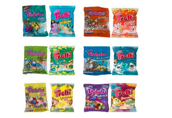 Ordenan retirar del mercado a las Gomitas Trolli por su parecido con Trululu