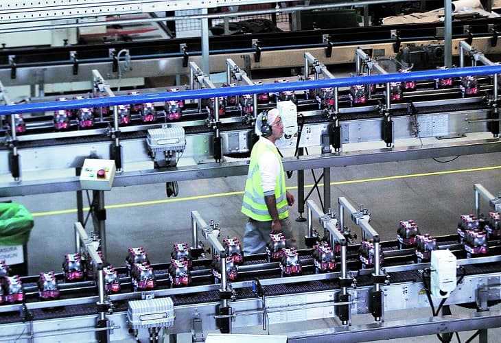 La producción industrial en Chile crece un 1,8 % en mayo por manufacturas