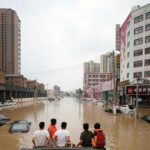 Las fuertes lluvias en el sur de China dejan al menos 5 muertos -Foto tomada de Frace24