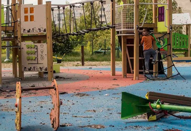 Los menores muertos en Ucrania en ataques rusos superan ya los 300