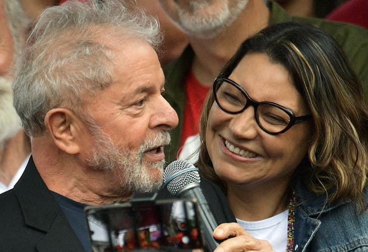 Lula y su esposa dan positivo por coronavirus