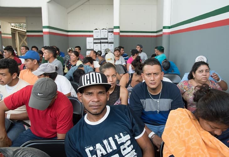 México fue el tercer país del mundo con más solicitudes de asilo en 2021