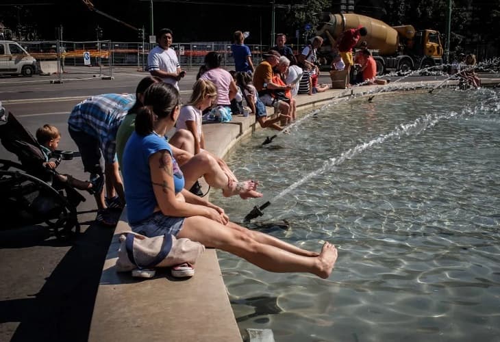 Milán invita a sus ciudadanos a ahorrar agua y cierra fuentes ante la sequía