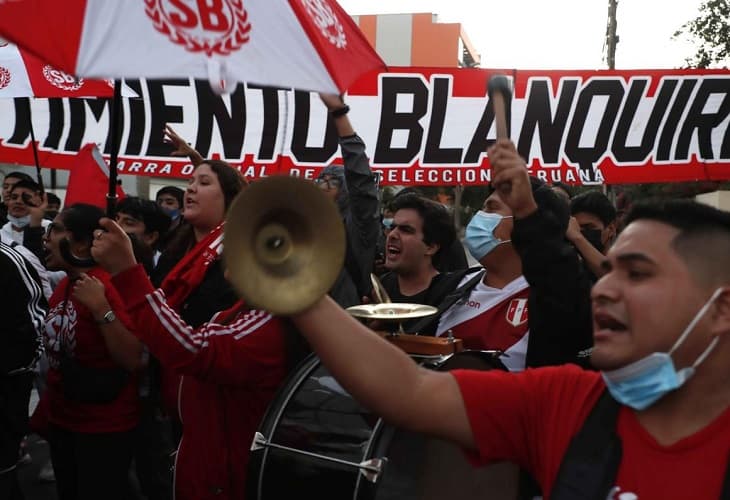 Música y aliento empujan a Perú en la búsqueda del cupo al Mundial