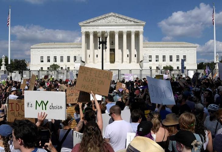 Protestas en decenas de ciudades de EE.UU. contra la ilegalización del aborto